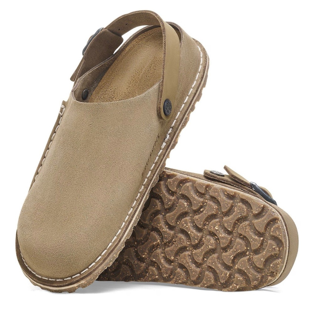 Birkenstock women’s Lutry suede clogs